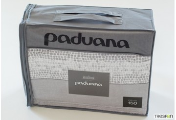 Sábana Coralina 180gr Estampada PADUANA Islandia gris