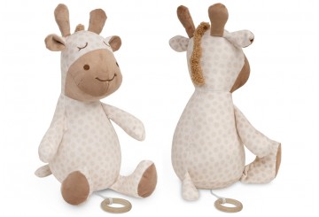 Peluche Músical Mediano INTERBABY Jirafa Savanna