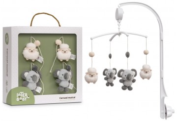 Carrusel Musical Giratorio INTERBABY Granja Koala