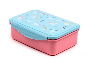 Fiambrera Táper Bento PUCKATOR Cierre Click Unicornio Mágico