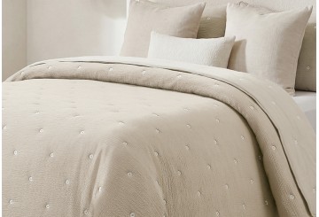 Bouti Edredón Bordado Entretiempo 200gr FUNDECO Lora beige