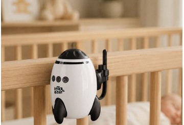 Mecedor para Carrito-Cuna Bebé INTERBABY Sonido Blanco