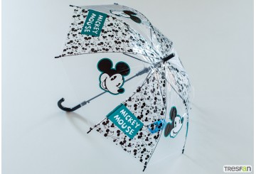 Paraguas Infantil 48,5cm Automático Licencia Mickey Retro