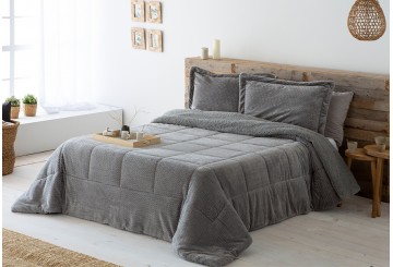 Edredón Comforter Flannel+Sherpa Naturina MIRACLE Moscu 90-180