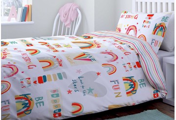 Funda Nórdica 2piezas CL KIDS Reversible Rainbow