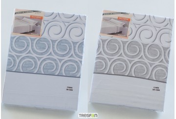 Juego Sábana Económica Microfibra NECTARINA Raquel