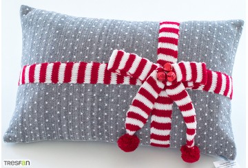 Funda Cojín 30x50 Navidad MC Regalo Navideño