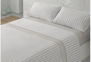 J.Sábana Estampada 30/27 PADUANA Sauce beige