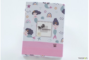 Juego Sábana Económica Microfibra ROSSANA Infantil Siren