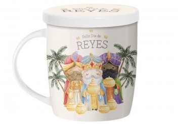 Taza Tisana con Filtro 350ML D'CASA Feliz dia de Reyes 27761199