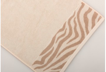 Toalla Baño 70x140 Rizo 500gr LASA Algodón Zebra Soft