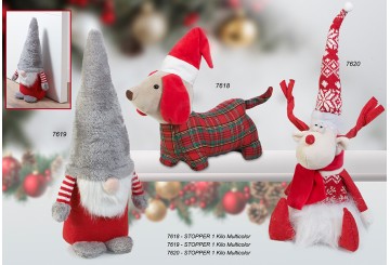 Sujeta-puerta Topper IDEAL TEXTIL Navideño 7618-7619-7620