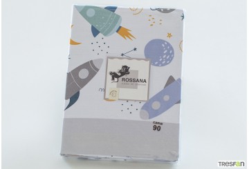 Juego Sábana Económica Microfibra ROSSANA Infantil Univers